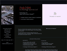 Tablet Screenshot of falconsys.com